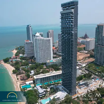 AROM WONGAMART 180° sea view for Sale - คอนโด - Wong Amat Beach - AROM WONGANAT