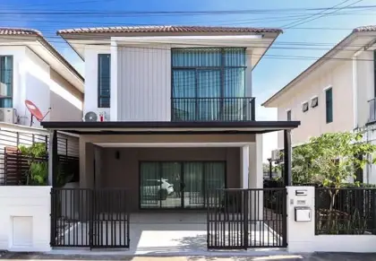 Two-story detached house in Pruksa Village, Rong Po. - House - Bang Lamung - 