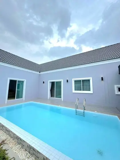 Pool Villa for Rent - Near Mab Prachan Reservoir - House - Thanon Pornprapanimit - 