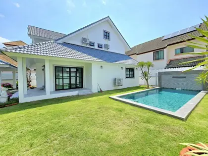 Single-story house for sale with swimming pool, Central Park 5 Village