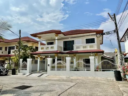 Two-story detached house for rent in Ekmongkol 3 Village, - House - Khao Talo - 