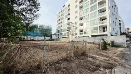 Beautiful plot of land for sale on Pratumnak Hill.