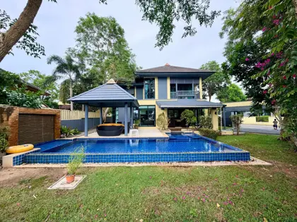 Two-story detached house with pool for sale in The Village Horshore Point. - House - Huaytanoo - Toongklom 10 - 