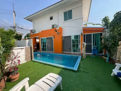  Pool Villa For Sale Green Park Jomtien Village - House - Chaiyapruek Road - 