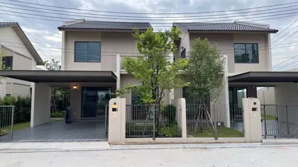 ขายบ้านเดี่ยว 2 ชั้น Type: OAK in ENGEL HAUS RONGPO - MOTORWAY 7 - House - Takhian Tia Road - 