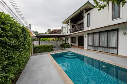 Pool Villa For Rent Baan Natcha (Pets Allowed) - House - Pattaya Central - 