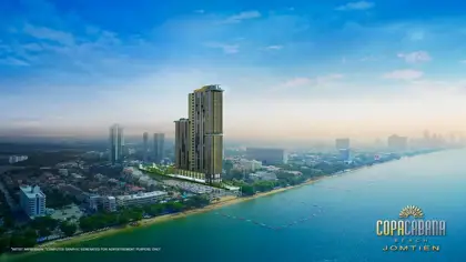 ให้เช่าคอนโด โคปาคาบานา บีช จอมเทียน - คอนโด - ถนน จอมเทียนสายหนึ่ง - Copacabana Beach Jomtien