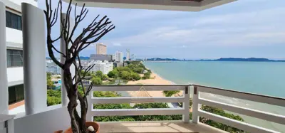 Golden Sand Beachside Condo 3 Bed Beautiful Sea View for RENT - Eigentumswohnung - Jomtien - 