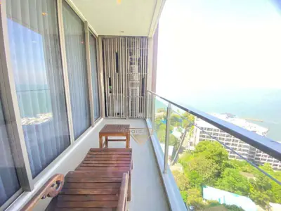 Baan Plai Haad 2 Beds Beachfront Condo in Wongamat for RENT - Eigentumswohnung - Wong Amat Beach - 