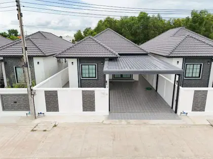 New detached house for sale, Rattanagorn Village 18 - House - Nong Pla Lai - 