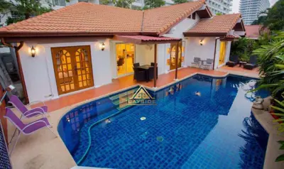 Beachside Pool Villa Jomtien 4 Beds 4 Baths for RENT - Haus - Jomtien - 