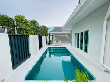 Modern Style Pool Villa For Sale or Rent in Pattaya - House - Toongklom-Talman - 
