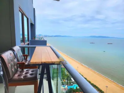 AERAS Beachfront Condo Jomtien Pattaya 1 Bed 1 Bath for SALE/RENT - Eigentumswohnung - Jomtien - 