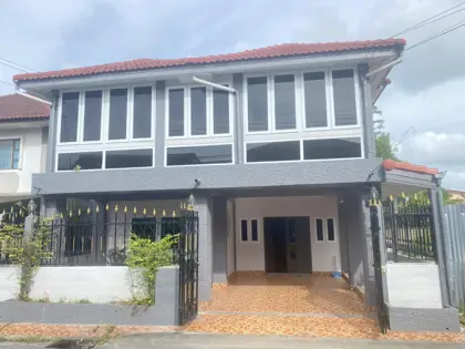 Twin house for sale, 2 units, 2 stories, Pattaya Rungruang Village