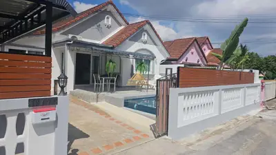 Wantana Village Pool Villa Nern Plubwan 3 Beds 2 Baths for SALE - Haus - Pattaya East - 